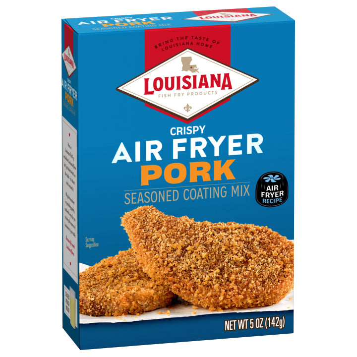 LOUISIANA FISH FRY: Mix Air Fry Pork Coating, 5 oz