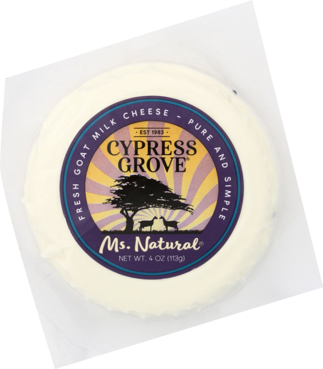 CYPRESS GROVE: Ms Natural Fresh Goat Milk Cheese Disk, 4 oz
