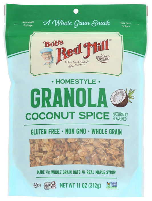 BOBS RED MILL: Coconut Spice Homestyle Granola, 11 OZ