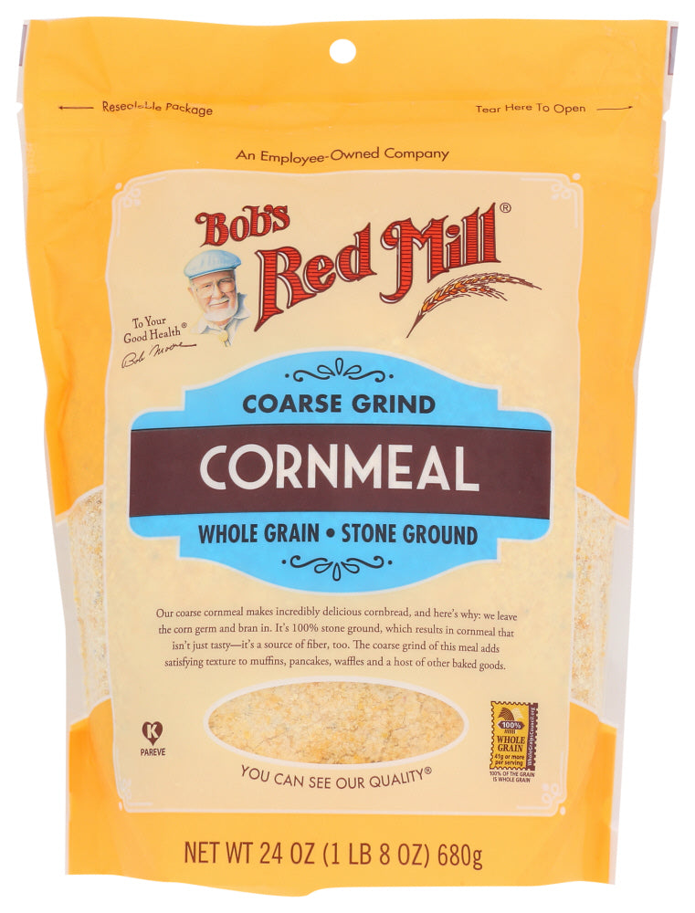 BOBS RED MILL: Coarse Grind Cornmeal, 24 oz