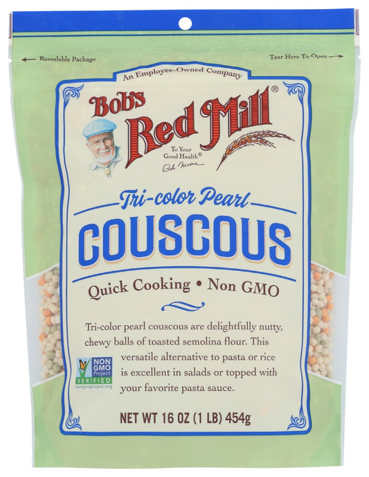 BOB'S RED MILL: Tri-Color Pearl Couscous, 16 oz