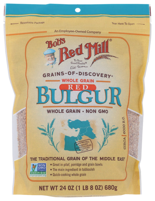 BOBS RED MILL: Wheat Bulgar Red Hard, 24 oz