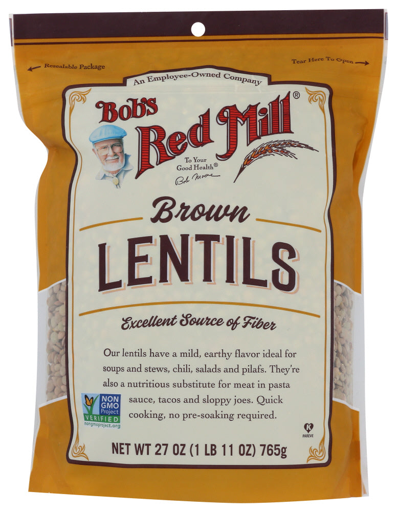 BOBS RED MILL: Brown Lentils, 27 oz