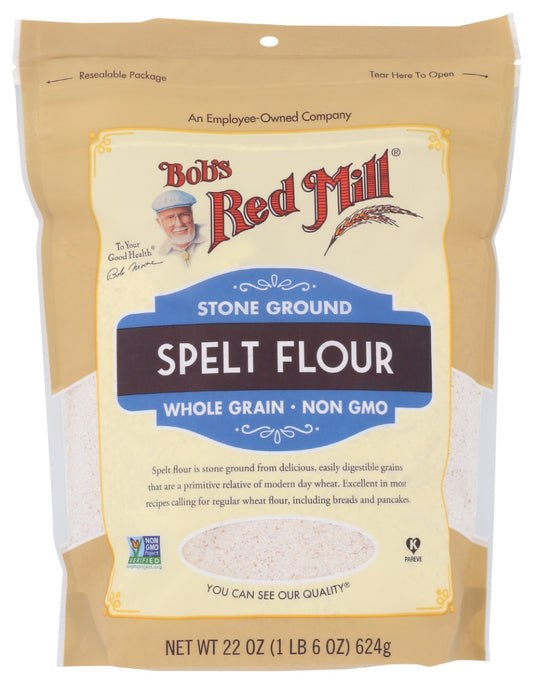 BOB'S RED MILL: Stone Ground Spelt Flour, 22 oz