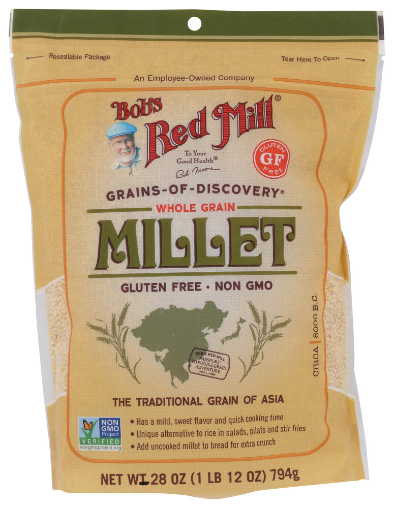 BOBS RED MILL: Whole Grain Millet, 28 oz