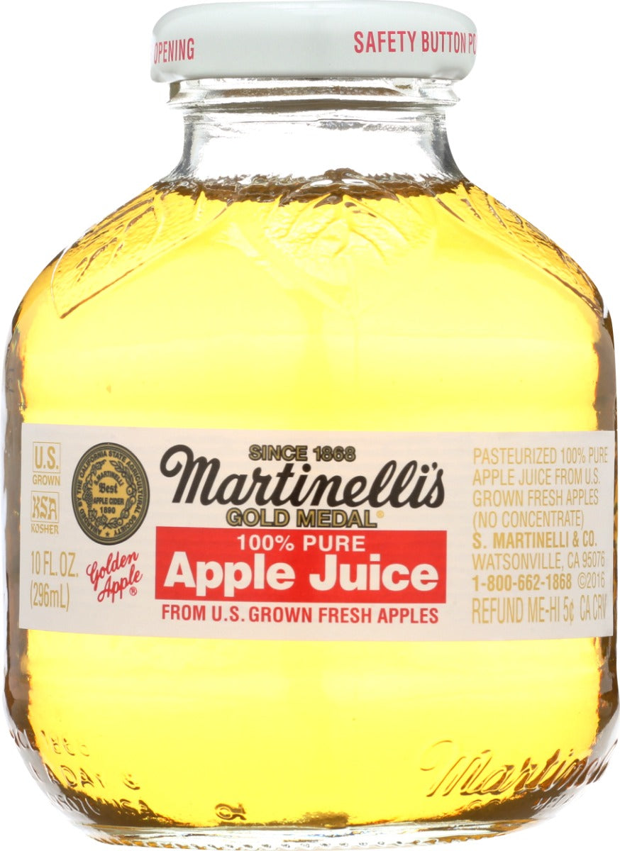 MARTINELLI'S: Gold Medal 100% Apple Juice, 10 fo