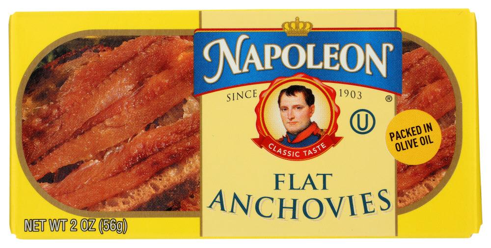 NAPOLEON: Flat Anchovy, 2 oz