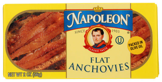 NAPOLEON: Flat Anchovy, 2 oz