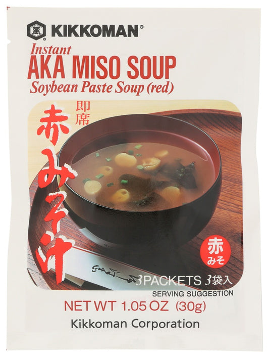 KIKKOMAN: Instant Aka Miso Soup, 1.05 oz