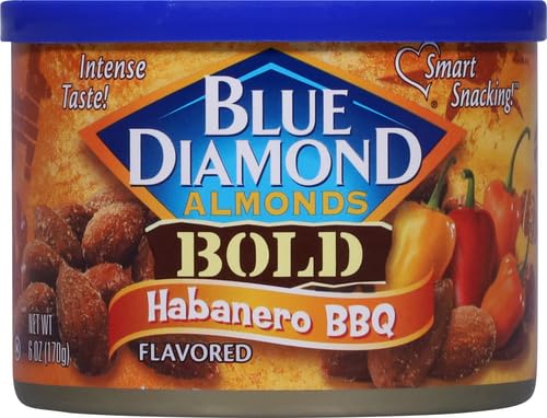 BLUE DIAMOND: Almonds Bold Habanero BBQ, 6 oz