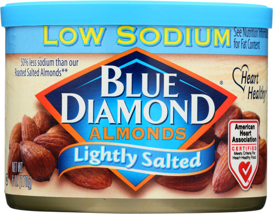 BLUE DIAMOND: Lightly Salted Almond, 6 oz