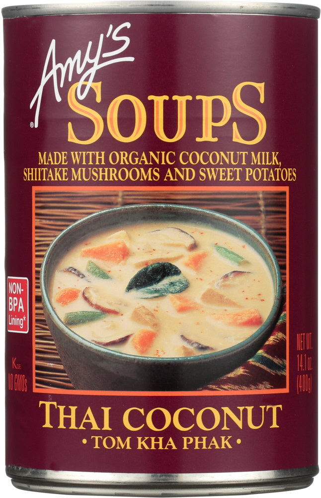 AMYS: Thai Coconut Soup Tom Kha Phak, 14.1 oz