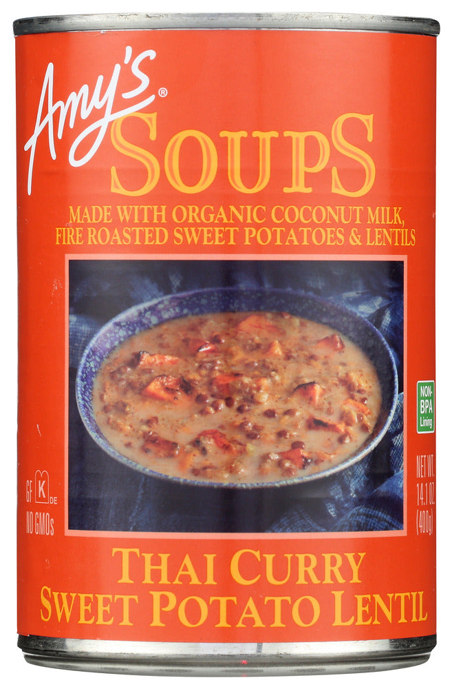 AMYS: Soup Thai Curry Sweet Lentil, 14.1 oz