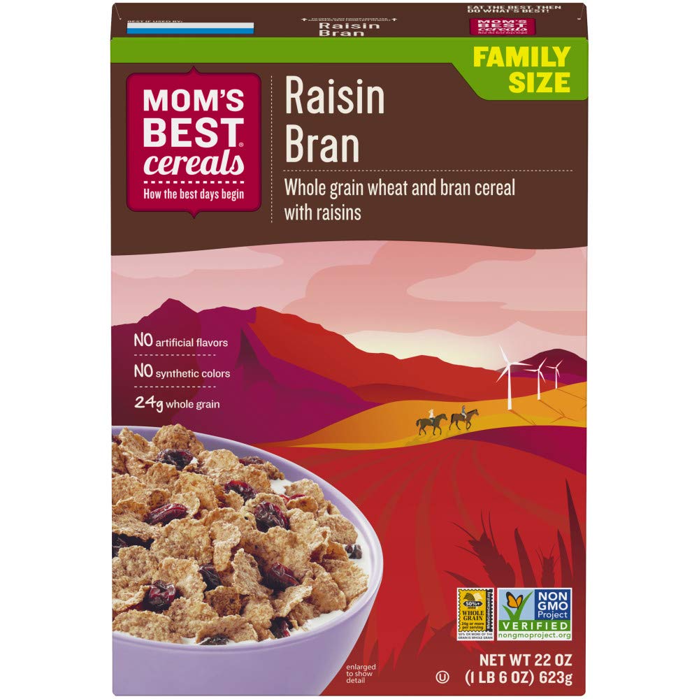 MOMS BEST: Cereal Raisin Bran, 22 oz