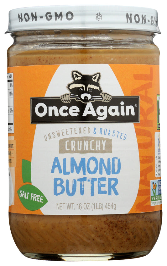 ONCE AGAIN: Almond Butter Crunchy, 16 oz
