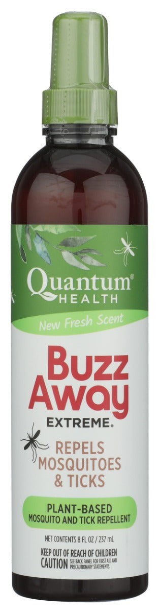 QUANTUM: Health Buzz Away Extreme Natural Insect Repellent, 8 oz