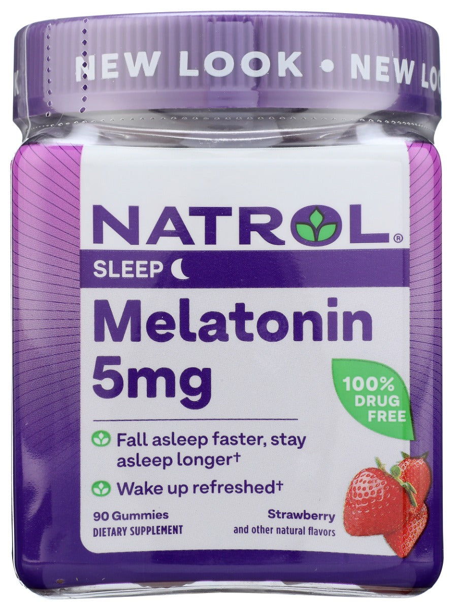 NATROL: Melatonin Gummies 5Mg, 90 pc