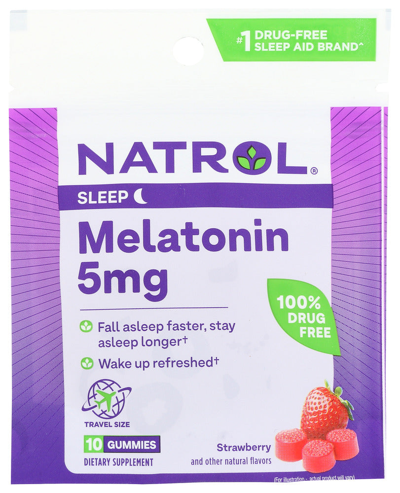 NATROL: Melatonin Gummy 5mg, 10 pc