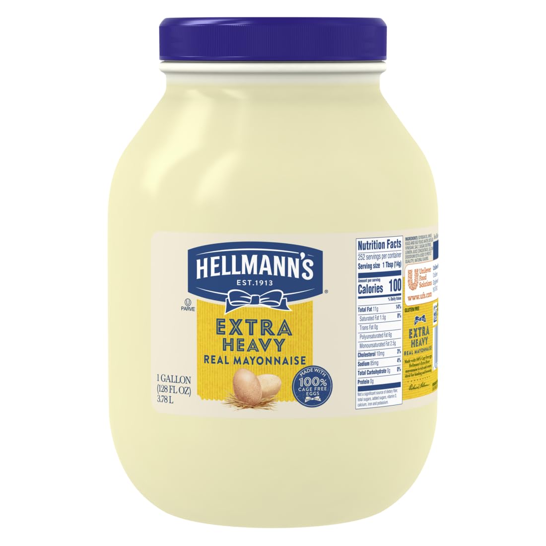 HELLMANN'S: Extra Heavy Real Mayonnaise, 1 ga