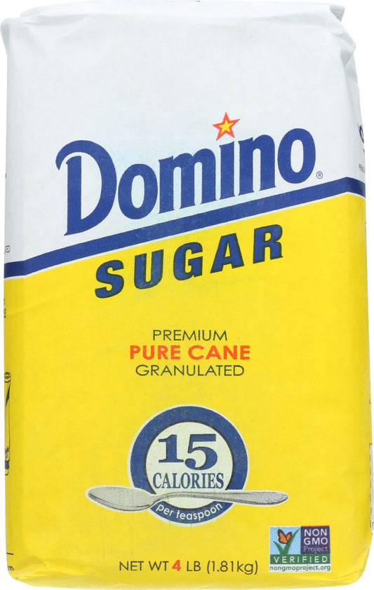 DOMINO: Sugar Granulated, 4 lb