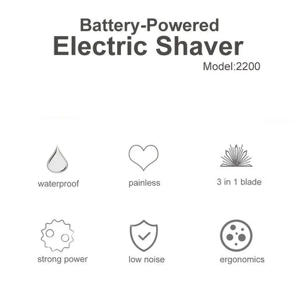 Women's Electric Shavers for Legs, Face, and Body