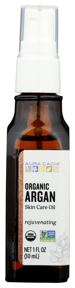 AURA CACIA: Organic Argan Oil Rejuvenating, 1 oz
