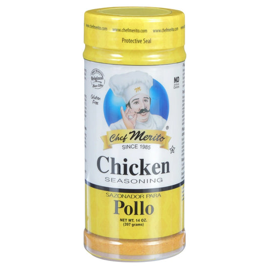 CHEF MERITO: Seasoning Chicken, 14 oz