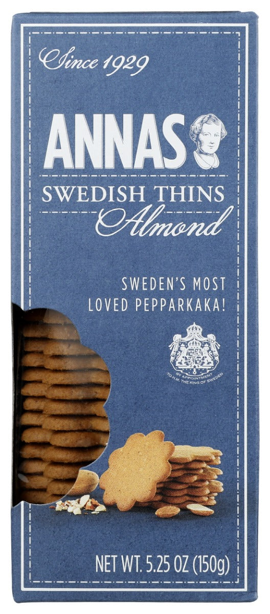 ANNAS: Thin Almond Cookies, 5.25 oz