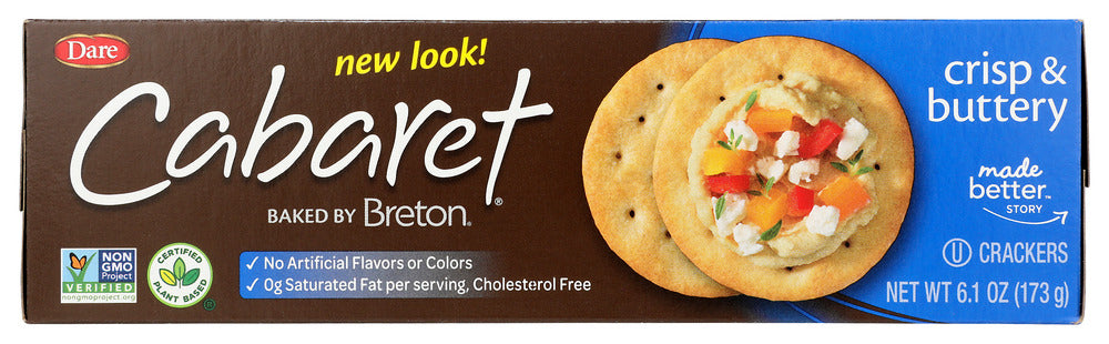 DARE: Crackers Breton Cabaret, 6.1 OZ
