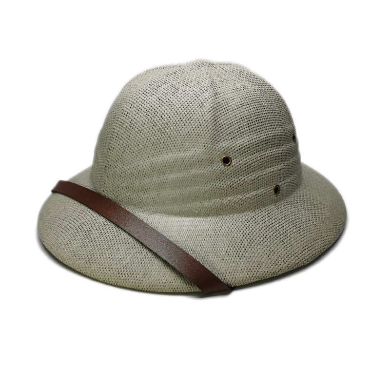 British Explorer Straw Pith Sun Hat