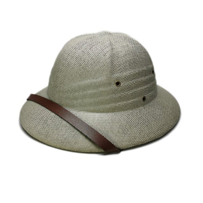 British Explorer Straw Pith Sun Hat