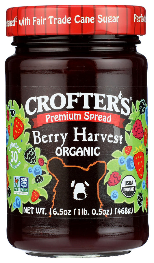 CROFTERS: Berry Harvest Fruit Spread, 16.5 oz