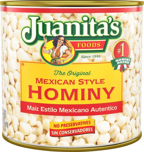 JUANITA'S FOODS: Mexican Style Hominy, 25 oz