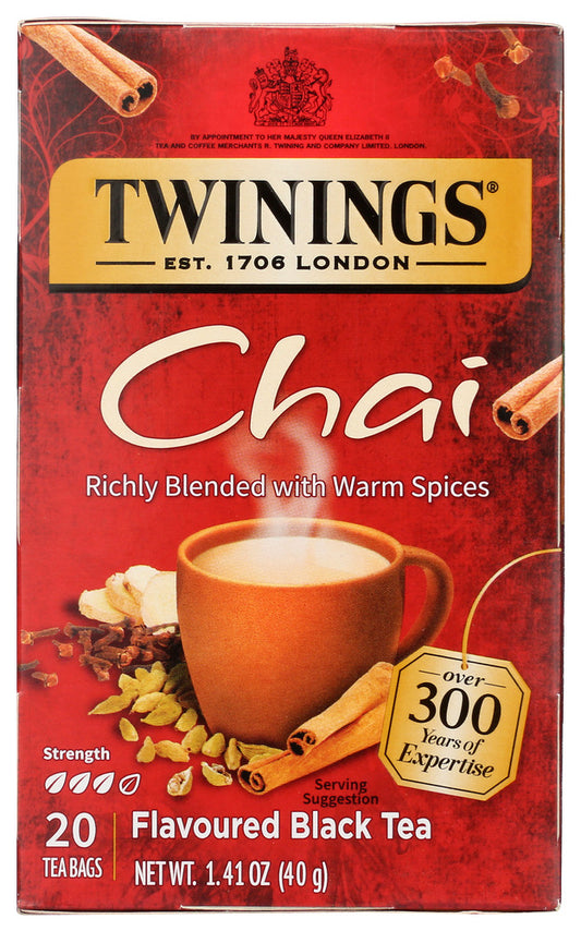 TWINING TEA: Chai Tea, 20 bg