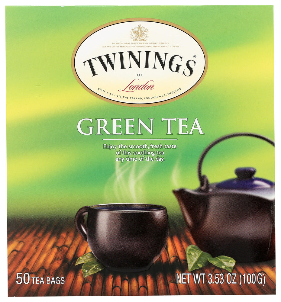 TWINING TEA: Green Tea, 50 bg