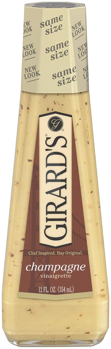 GIRARDS: Champagne 60 Calorie Vinaigrette Salad Dressings, 12 oz