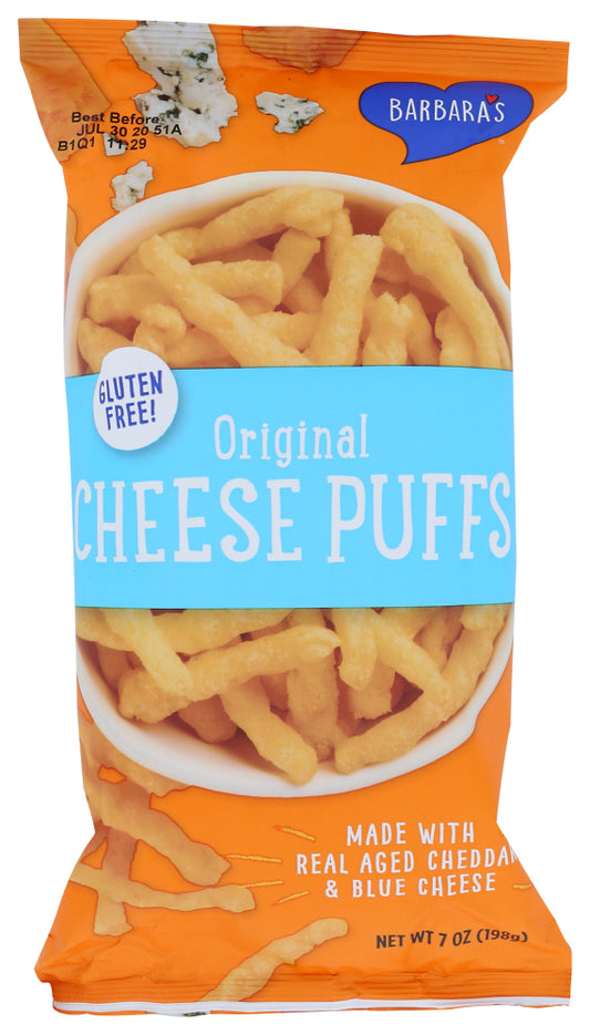 BARBARA'S BAKERY: Cheese Puffs Original, 7 oz