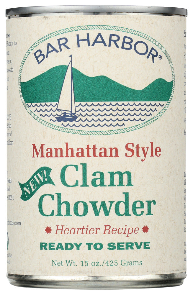 BAR HARBOR: Clam Chowder Manhattan Style, 15 Oz