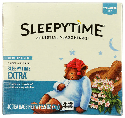 CELESTIAL SEASONINGS: Wellness Sleepytime Extra Tea, 40 bg