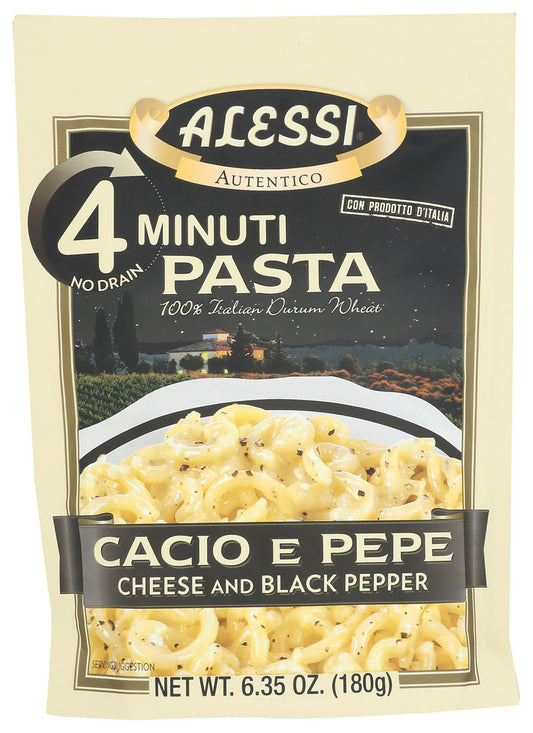 ALESSI: Pasta Cacio E Pepe, 6.35 oz