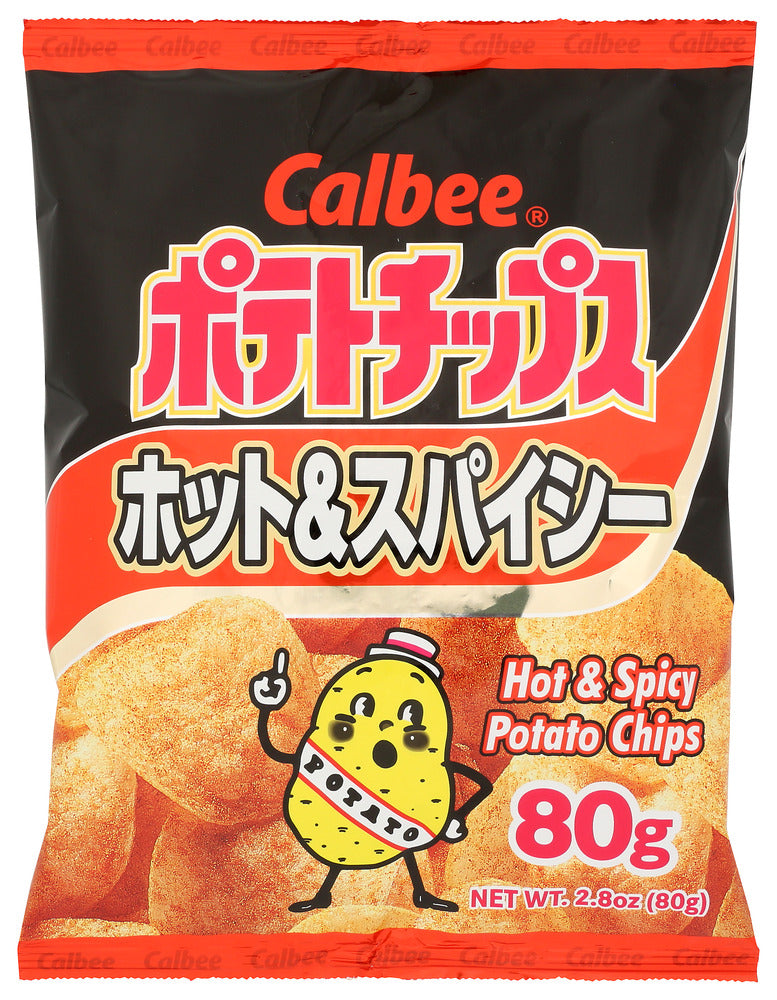 CALBEE: Hot And Spicy Potato Chips, 2.8 oz