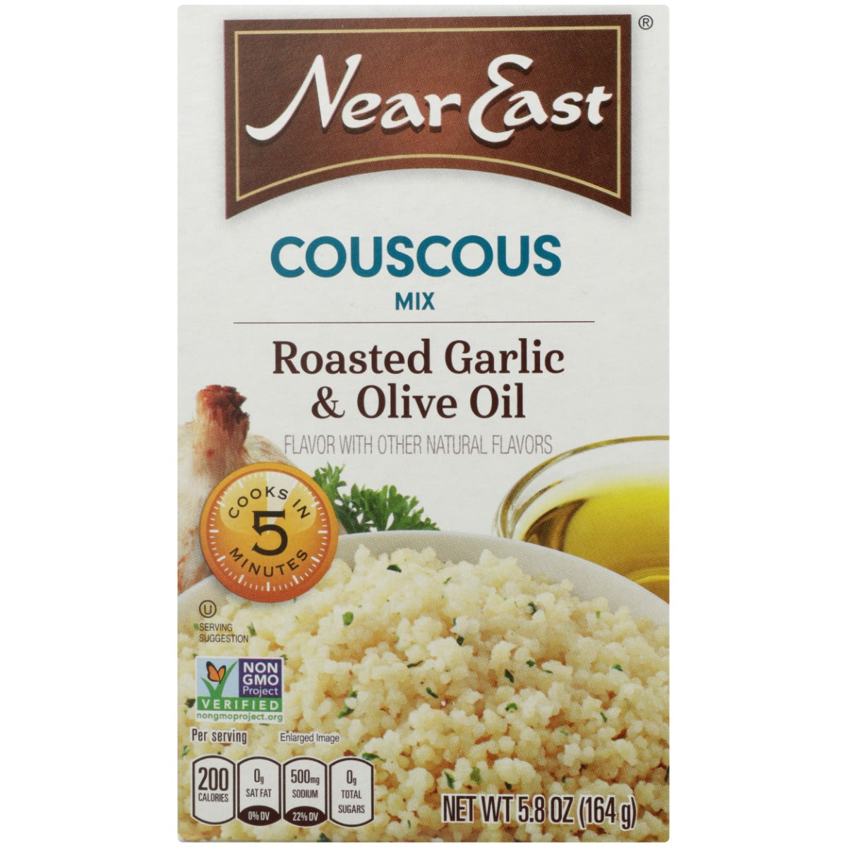 NEAR EAST: Couscous Mix Garlic & Olive Oil, 5.8 oz