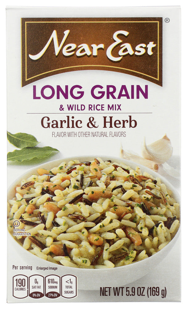 NEAR EAST: Rice Mix Long Grain Wild Garlic, 5.9 oz