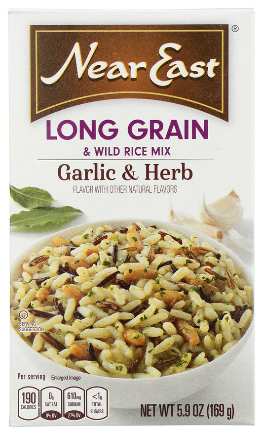NEAR EAST: Rice Mix Long Grain Wild Garlic, 5.9 oz