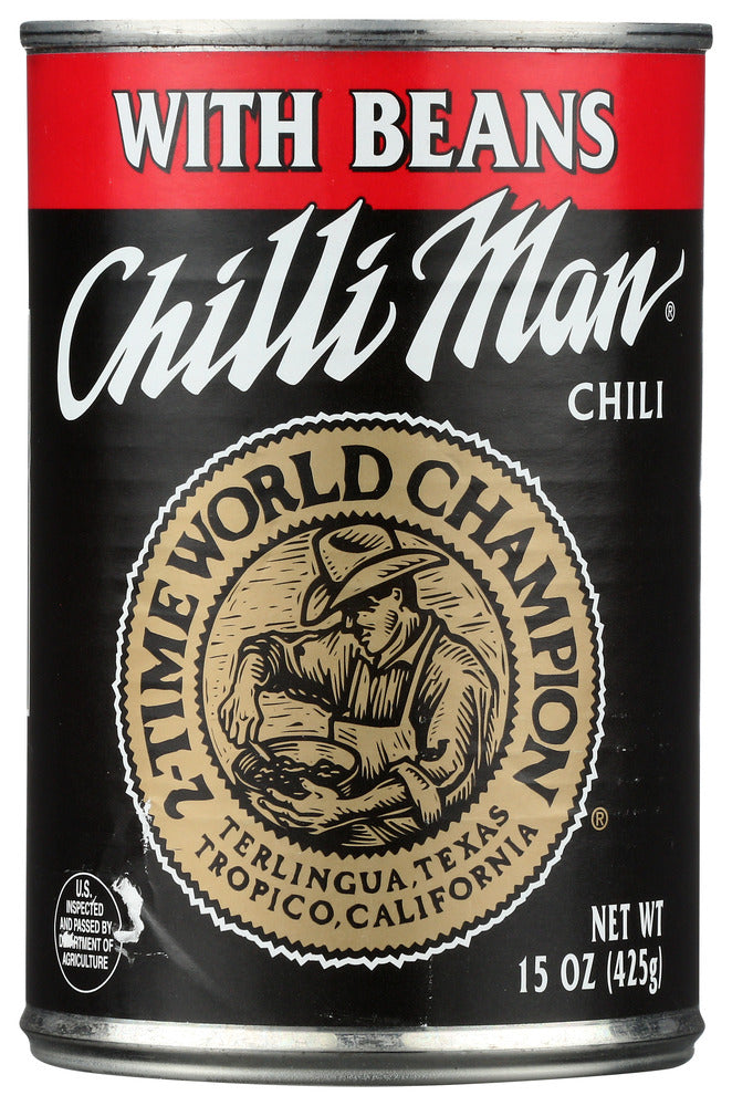 CHILLI MAN: Chili W Bean, 15 oz