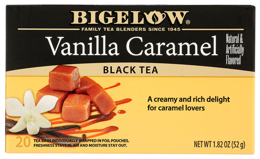 BIGELOW: Vanilla Caramel Black Tea 20 Bags, 1.82 oz