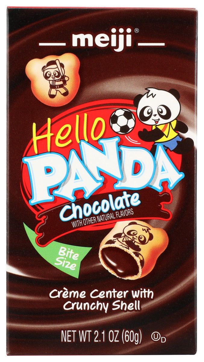 MEIJI: Cookies Filled with Chocolate Hello Panda, 2 oz