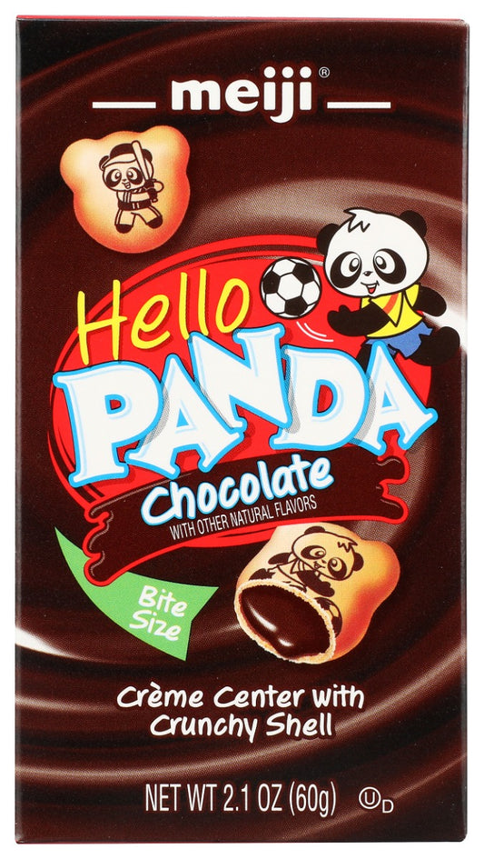 MEIJI: Cookies Filled with Chocolate Hello Panda, 2 oz