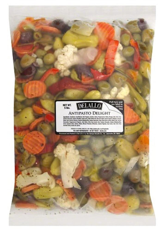 Delallo: Delight Antipasto, 5 lb