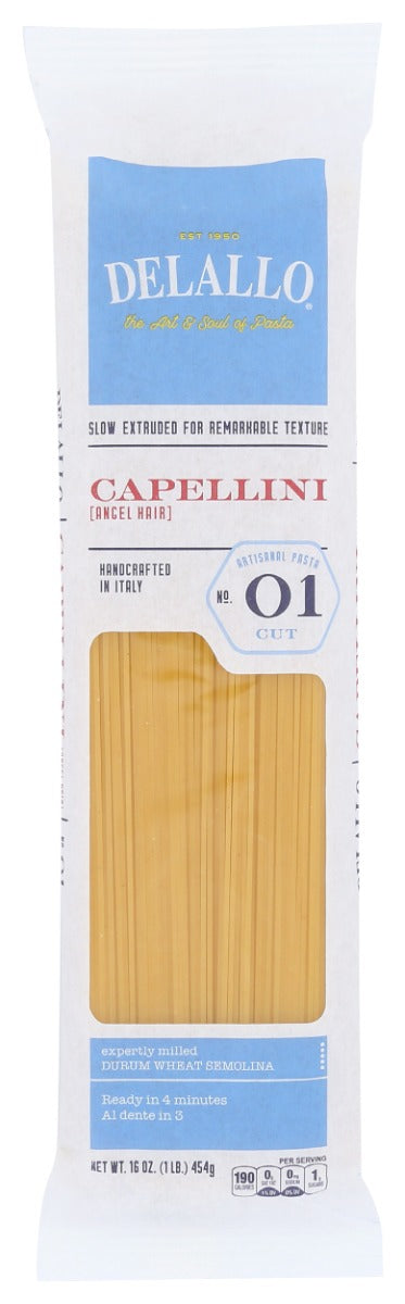 DELALLO: Capallini Pasta Bag, 16 oz